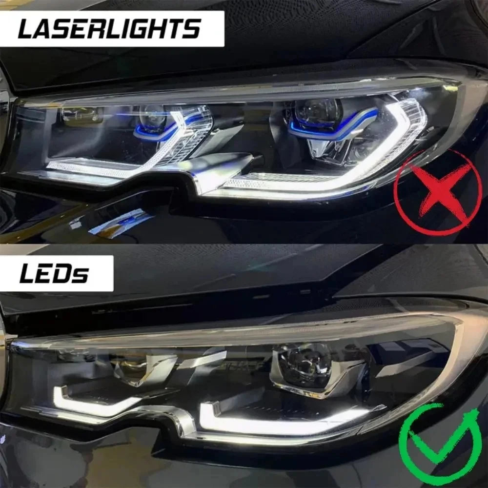 For BMW 3 Series G20 G21 G28 Yellow Drl Headlight Condition