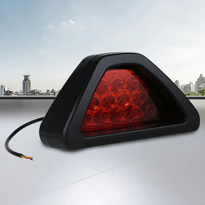 Tail Super Bright Flash Warning F1 Triangle Sporty 12LED