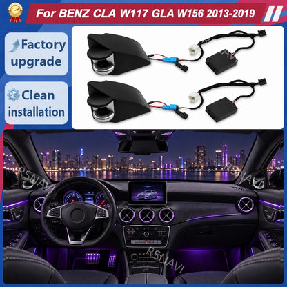For Mercedes-Benz Cla W117 Gla W156 Hourglass Design Tweeters