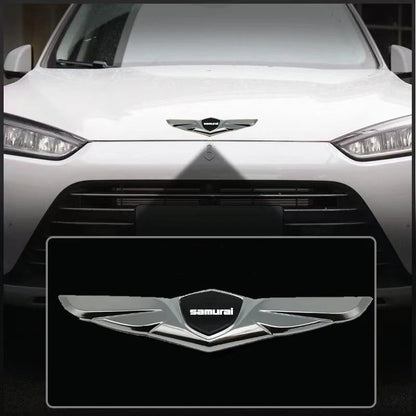For Suzuki Samurai Modification Stickers 3D Metal Badge Hood