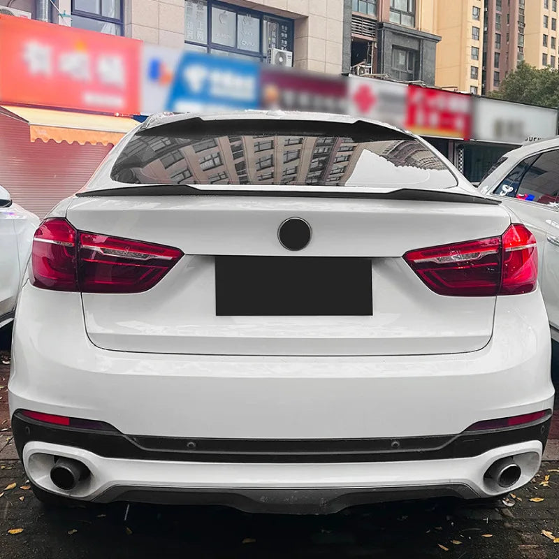 For BMW X6 F16 M Sport 2015-2019 Rear Lip F16 Spoiler Wing Refit