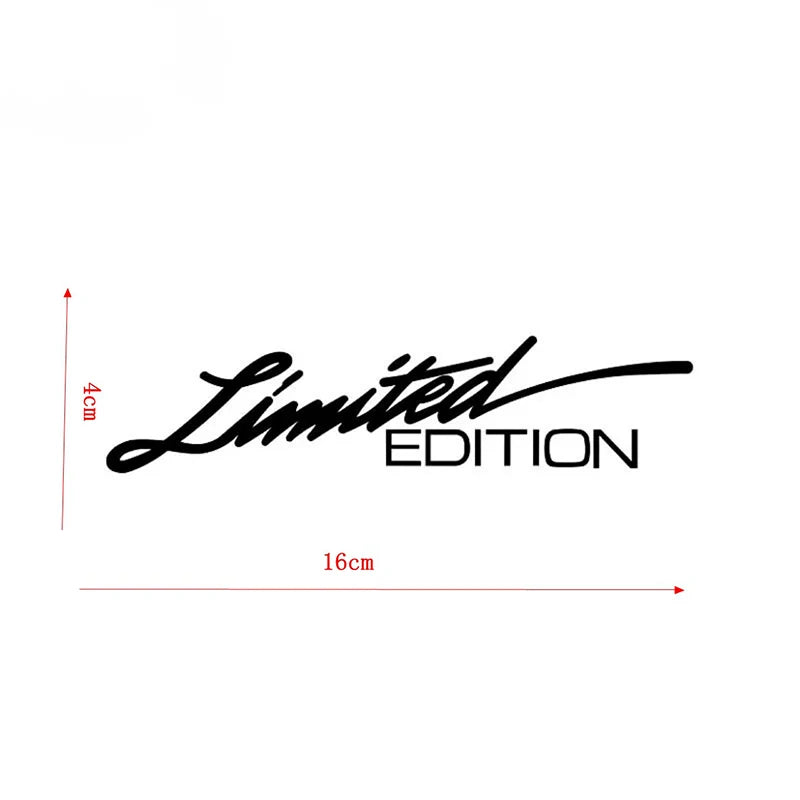 Creative Limited Edition Laser Stickers English Letter