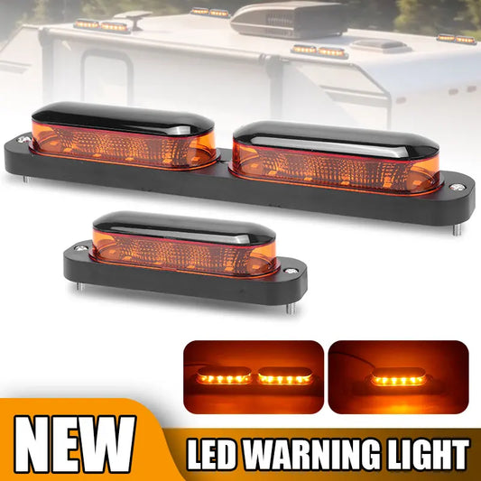 For Scania Volvo 12V 24V 360 Strobe Yellow Emergency Flashing