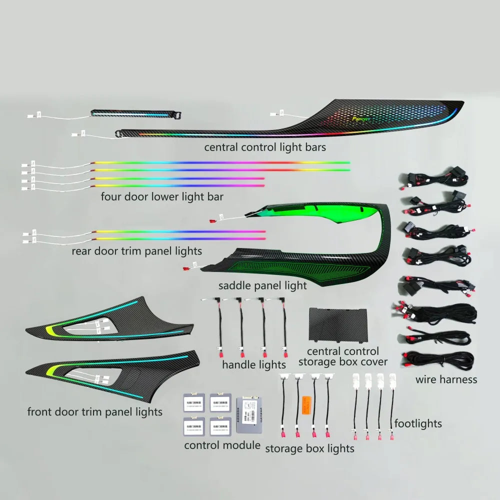 For Audi A6 C7 2012-2018 hot-selling Color Ambiance 31-light