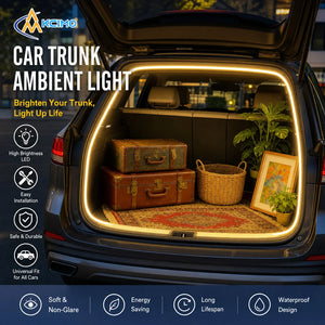 For Trunk Lighting Flexible Rear Trunk Ambient Strip Tailgate
