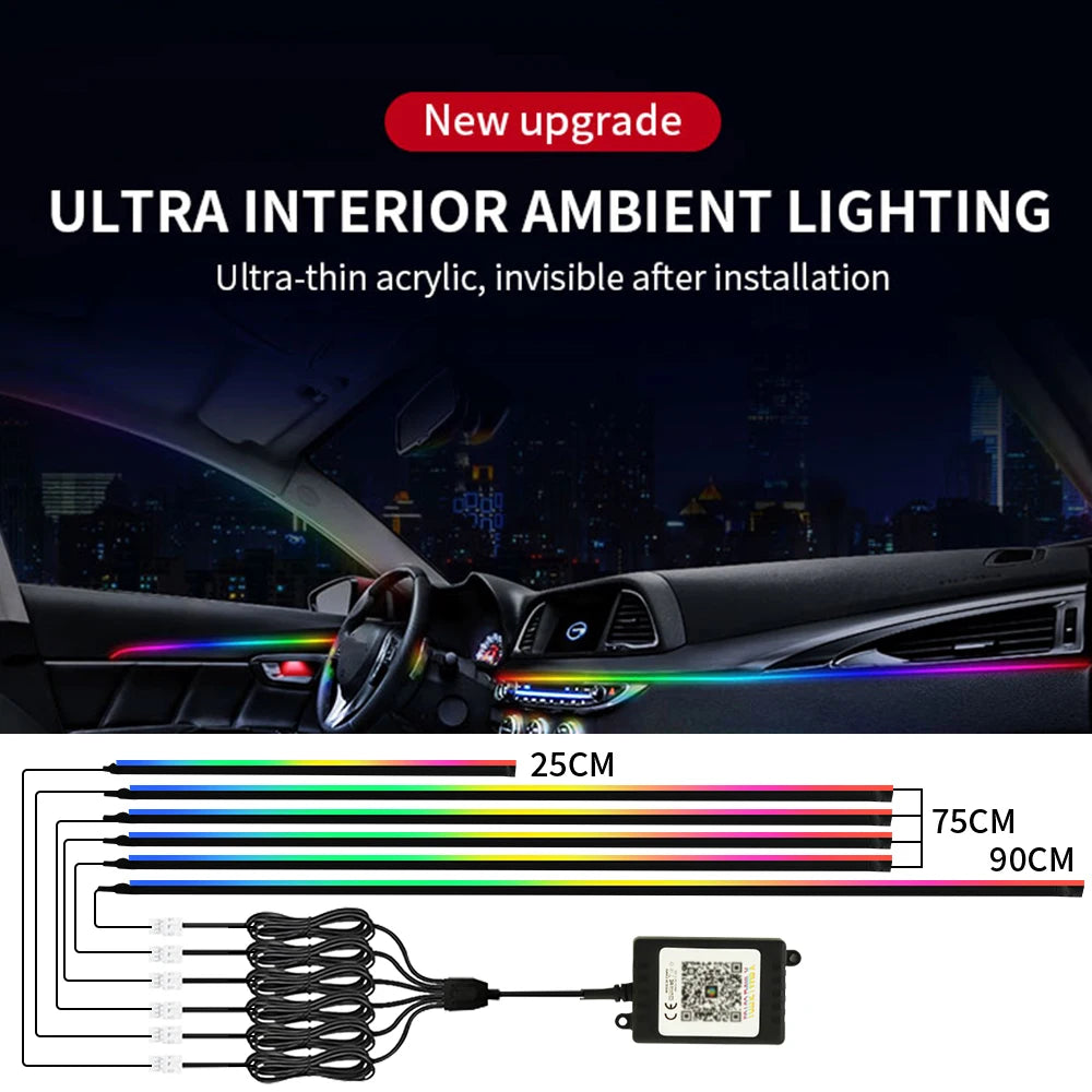 Symphony Ambient Kit In Interior RGB APP Control Acrylic