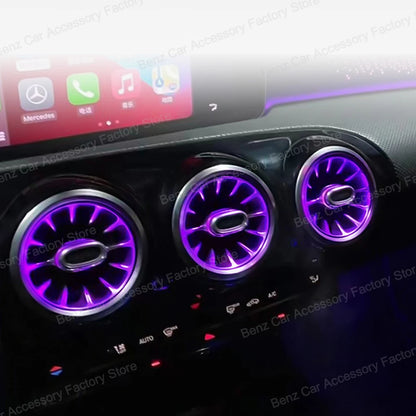 For Mercedes Benz W177 W118 W247 Colors Vents Ambient A B Cla