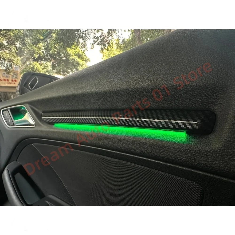 For Audi A3 S3 Carbon Fiber Ambient Color Interior Lighting