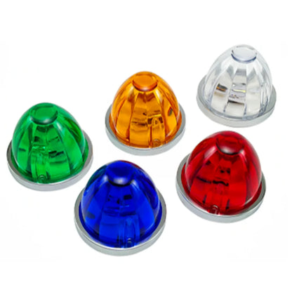 2PCS Lorry Side Truck Marker Signal Indicator Trailer Watermelon
