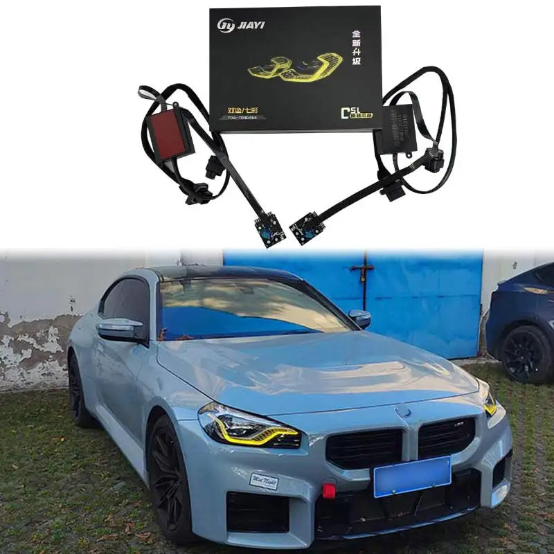 For BMW 2022-2024 G42 G87 M2 remote-controlled dual-color