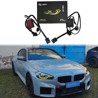 For BMW 2022-2024 G42 G87 M2 remote-controlled dual-color