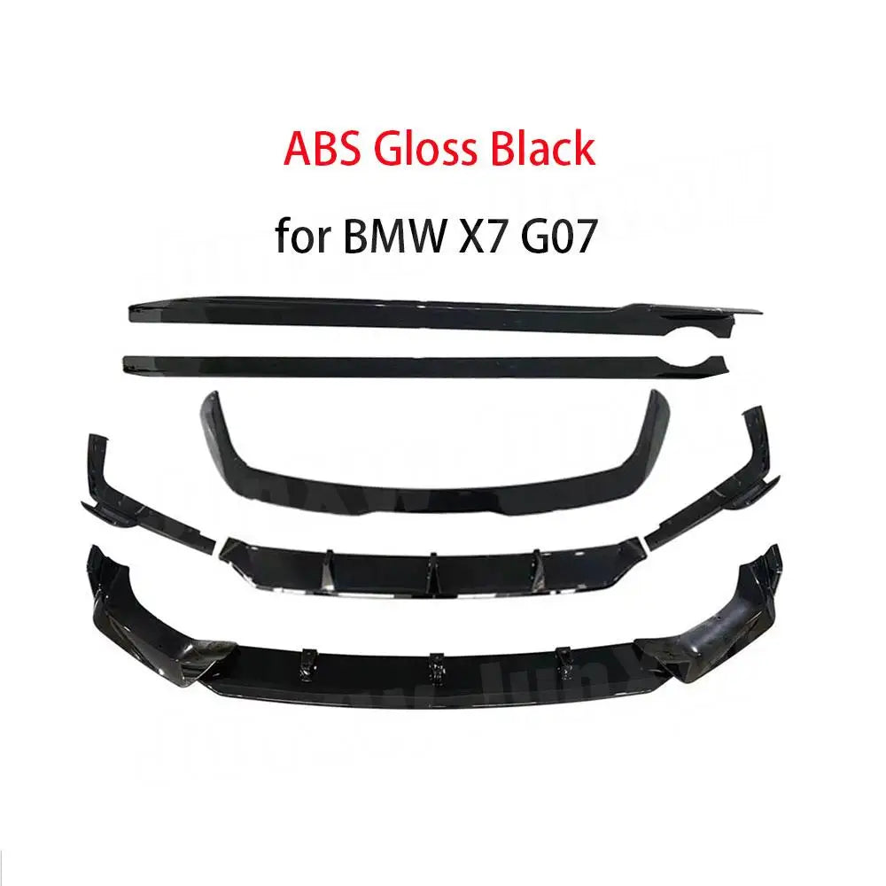 For BMW X7 G07 M Sport Carbon Fiber Body Kit 2019-2021 Front Lip