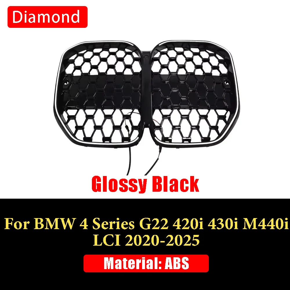 For BMW 4 Series G22 420I Illuminated Diamond Grille 430I M440I
