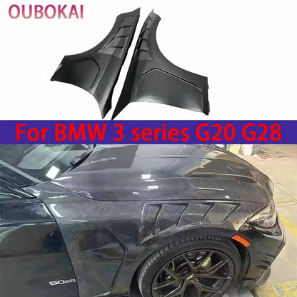 For BMW 3 Series G20 G28 Carbon Fiber Fender Bumper Retrofit