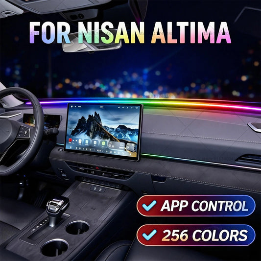 For Nissan Altima Automotive Decoration Light Strip Colorful
