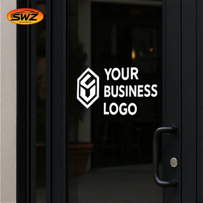 Custom Business Logo Sticker Personalized Company Branding Decal