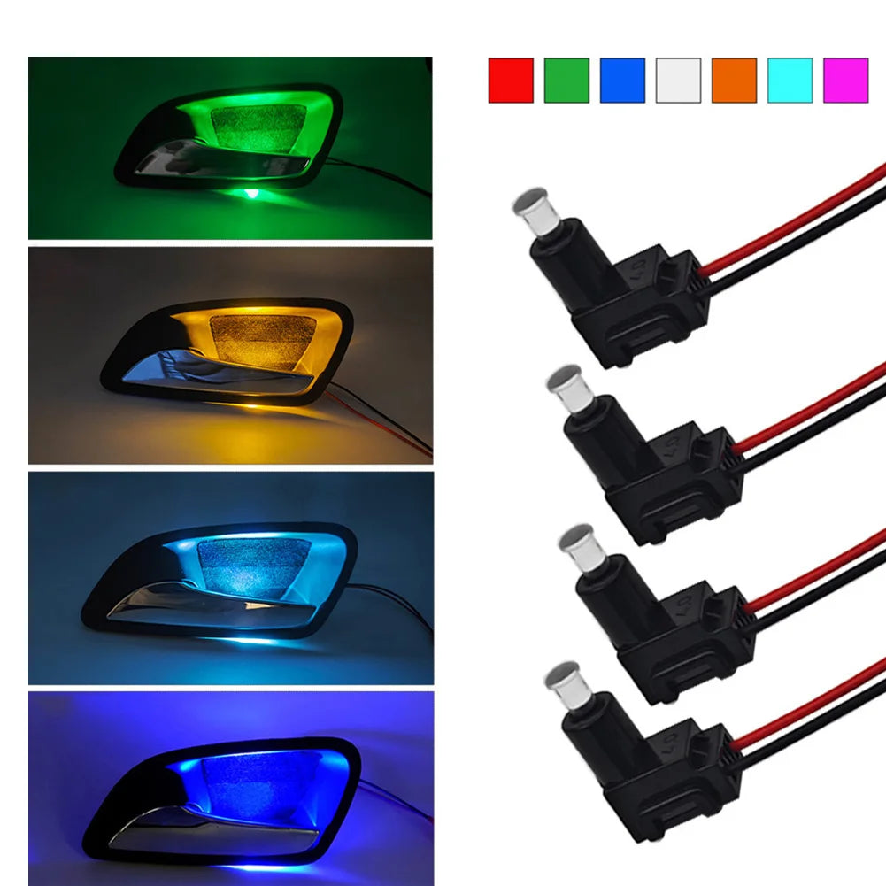4PCS dc12v Door Bowl Handle Atmosphere Concealed Installation T5