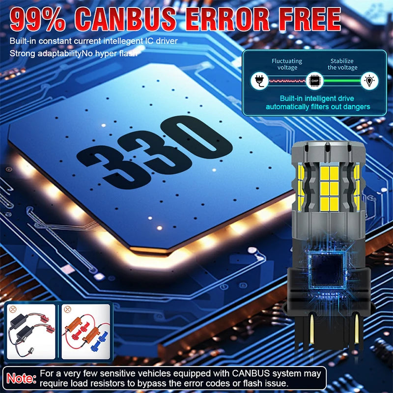 3157 T25 P27 7W 7443 W21 5W T20 Bulbs