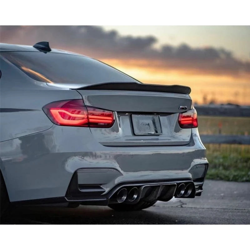 For BMW M3 M4 F80 F82 F83 14-18 Rear Lip Spoiler Small Body Kit
