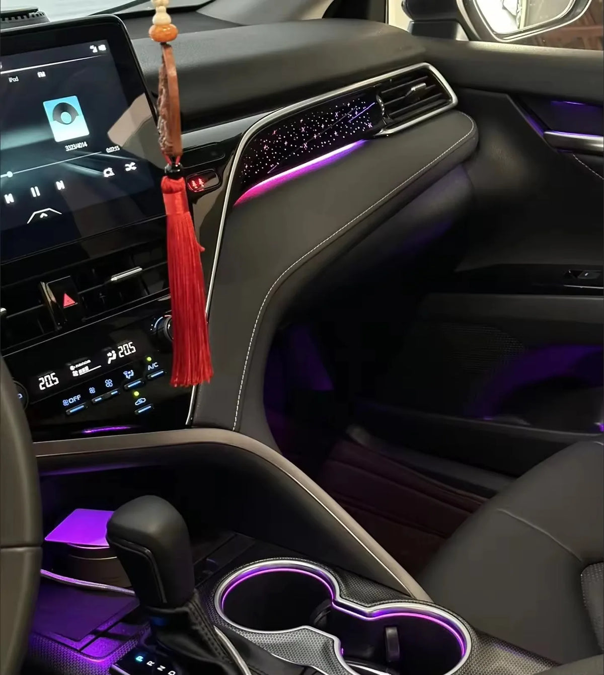 For Toyota Camry Se Xse X co-pilot Atmosphere 3D Starry Sky