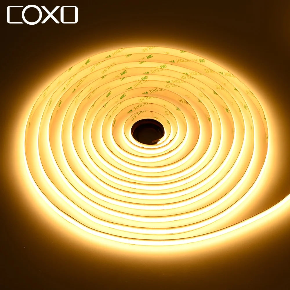 Ul Listed Cob Strip 2200K 2700K 480 Leds M