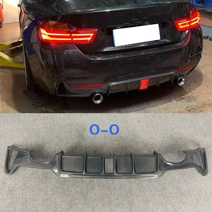 For BMW 4 Series F32 F33 Carbon Fiber Rear Lip Diffuser Spoiler