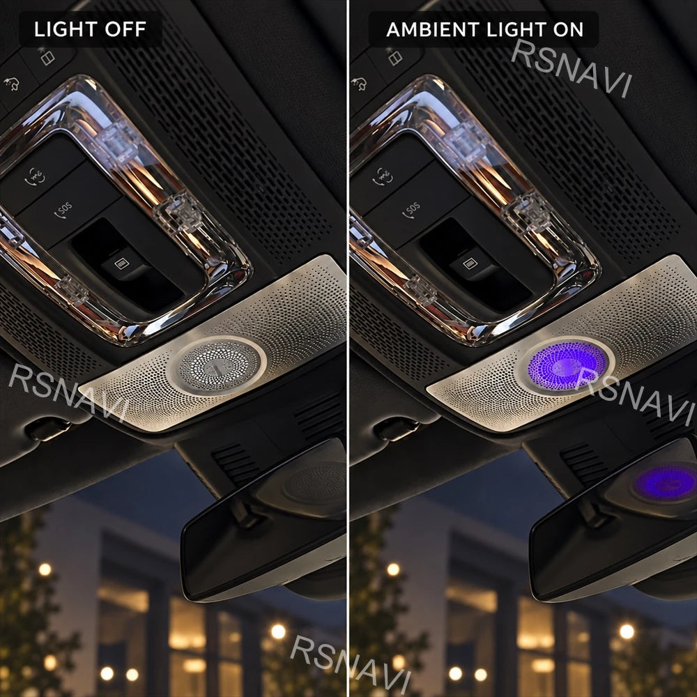Sunglasses Holder Ambient Lighting Compatible Mercedes-Benz Gle