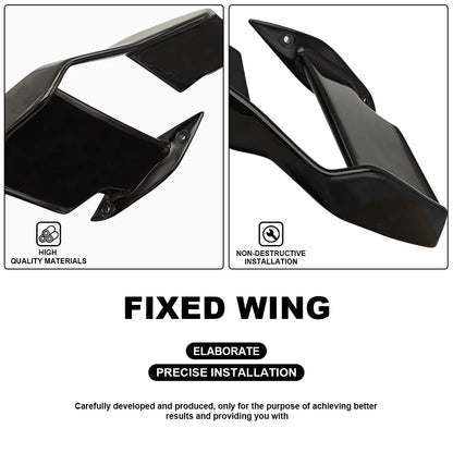 For BMW S1000R M1000R S1000 R Carbon Paint Fairing Fixed Wings