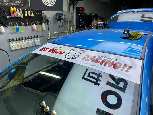 For No Good Racing Japanese Style Sticker Windshield Window