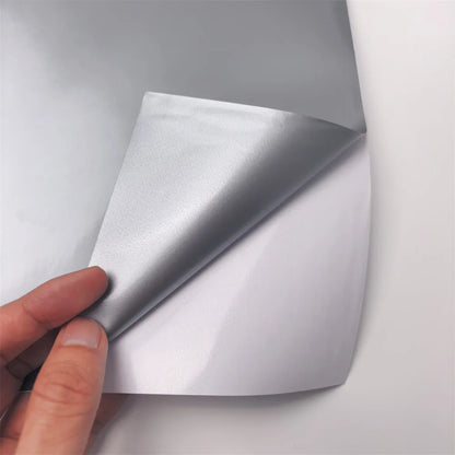 Sticker Glossy Silver Film Color Change Vinyl Pvc Wrapping