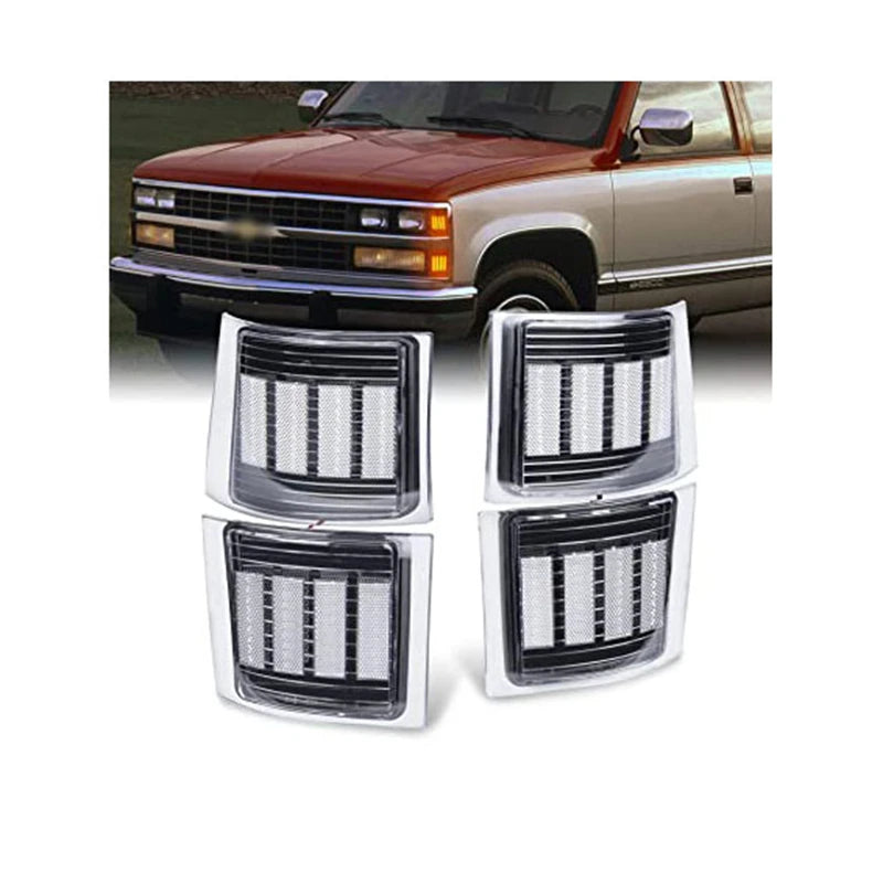 For Chevy C K 1500 2500 Corner Turn Signal Side Marker 3500
