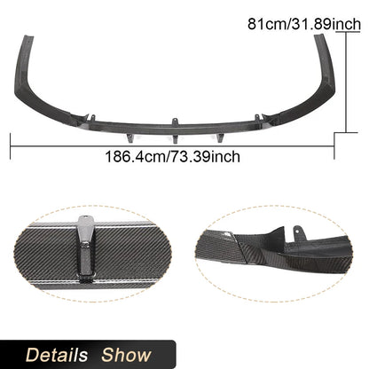 For BMW 6 Series Gt G32 Full Carbon Fiber Rear Bumper Diffuser