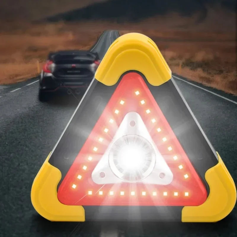 Portable Triangle Warning Reflective Emergency Safety Sign