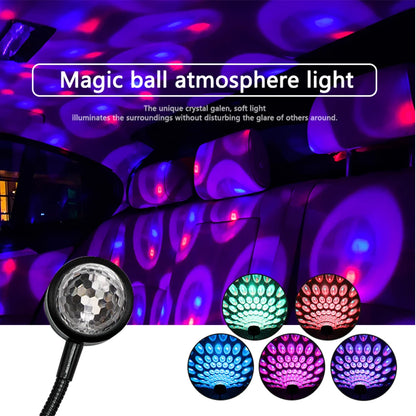 Dj Lighting Sound Party USB Voice Control Disco Ball