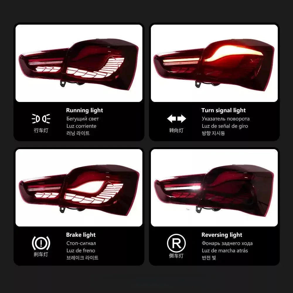 For BMW 1 Series F20 F21 Gts Taillights Dynamic Flow Steering