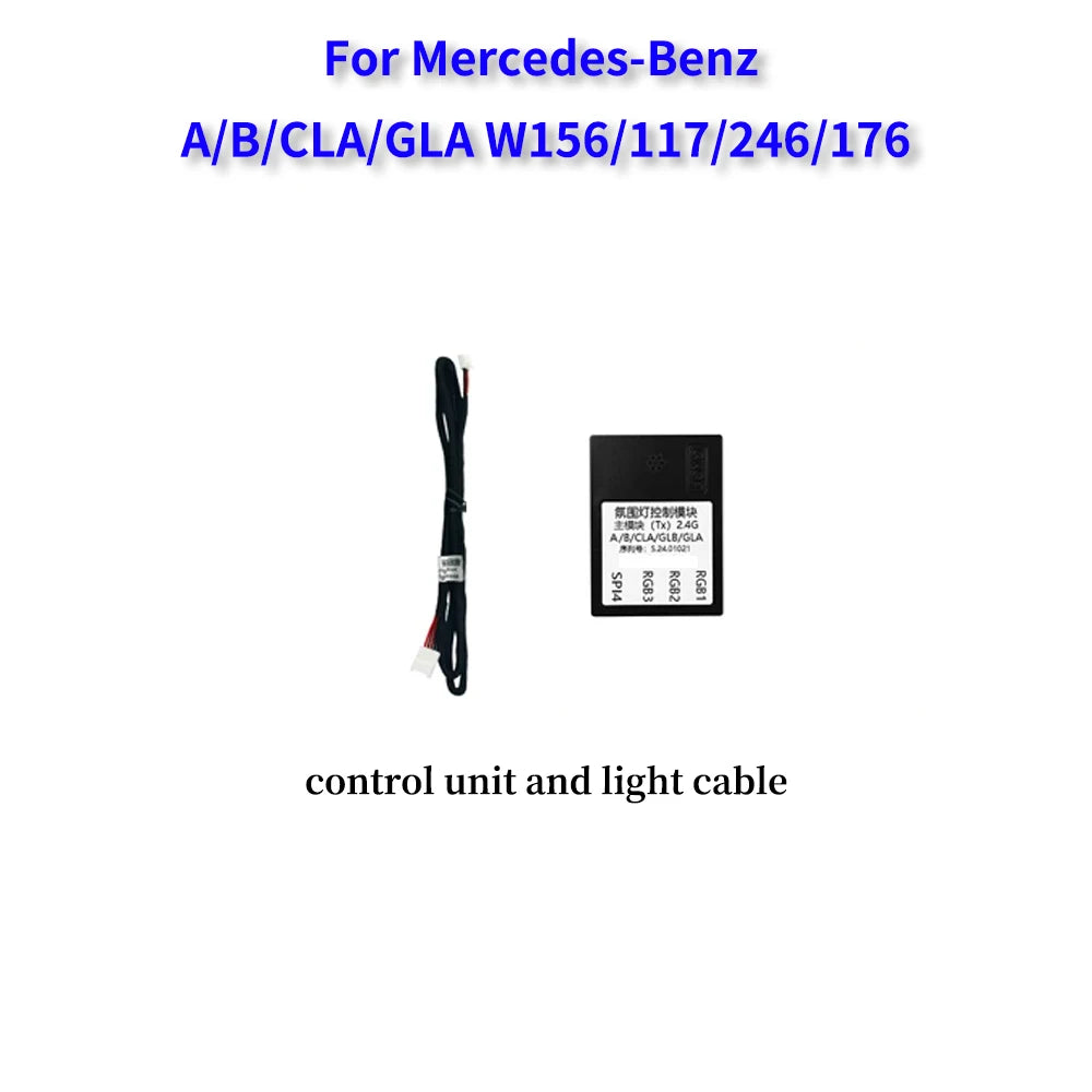 For Mercedes-Benz A B Cla Gla Interior Ambient Saddle Atmosphere