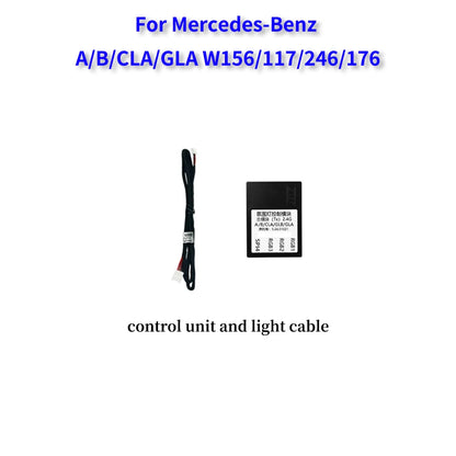 For Mercedes-Benz A B Cla Gla Interior Ambient Saddle Atmosphere