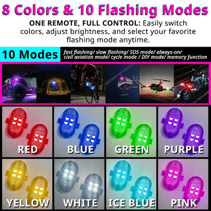 Remote Control Strobe RGB Flash Underglow Footwell Mods