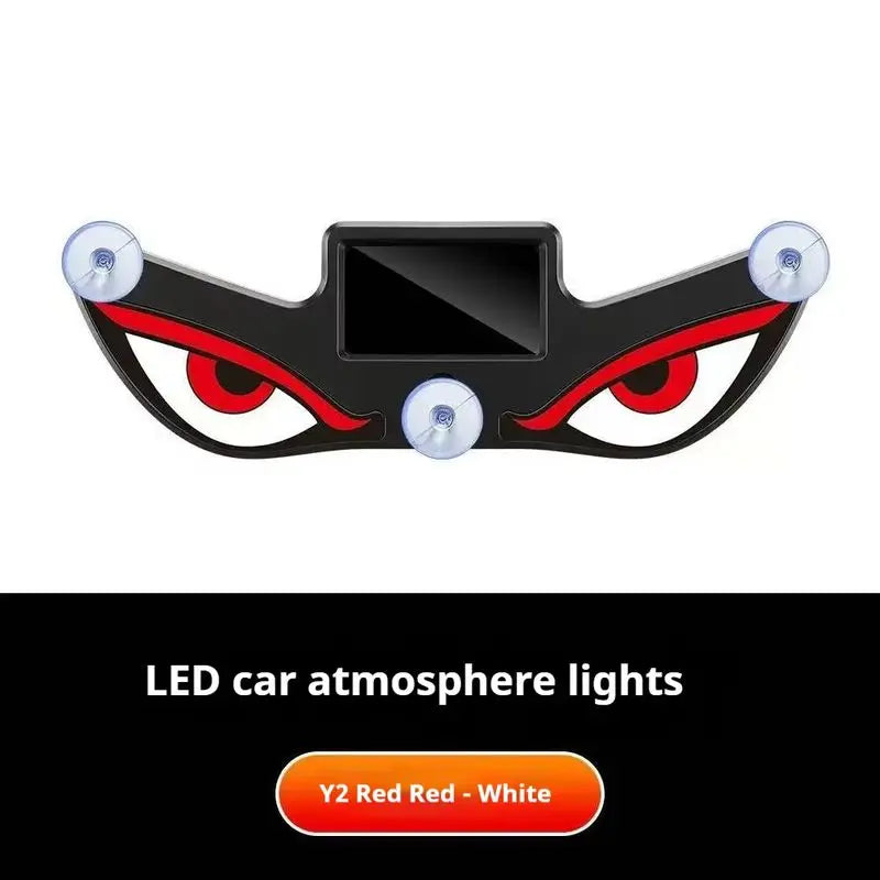 Generic Cool Solar Warning Devil Eye Smart Induction Vibration