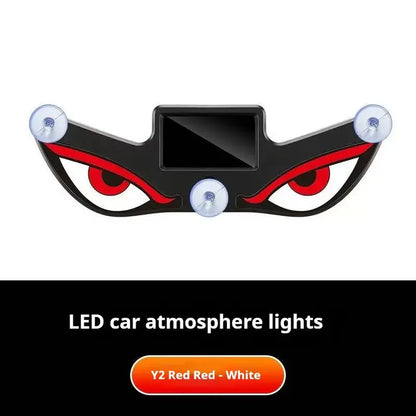 Generic Cool Solar Warning Devil Eye Smart Induction Vibration