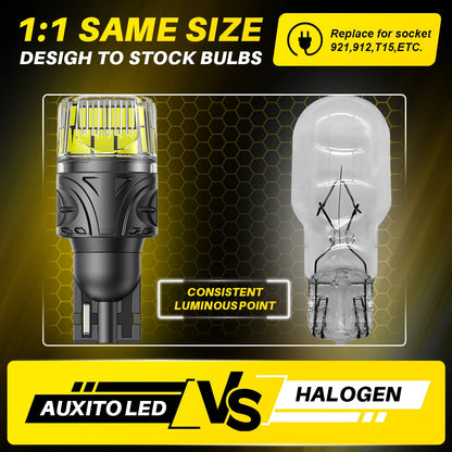 Auxito W16W T15 T16 Bulb Canbus No Error Backup