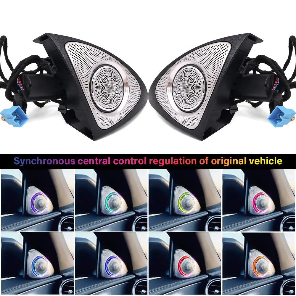 For Mercedes Benz W205 C E-Class W213 Ambient Kit 3D Rotation