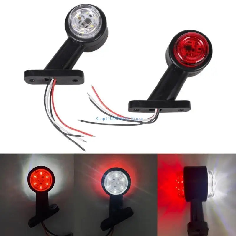 33WB Shockproof ABS Side Marker Upgrades Suvs Trucks Boats