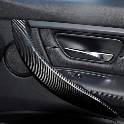5M Carbon Fiber Sticker Paste Protector Strip Door Sill
