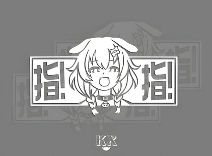 Stickers Cute Anime Die Korone Inugami Vinyl Decal Hololive