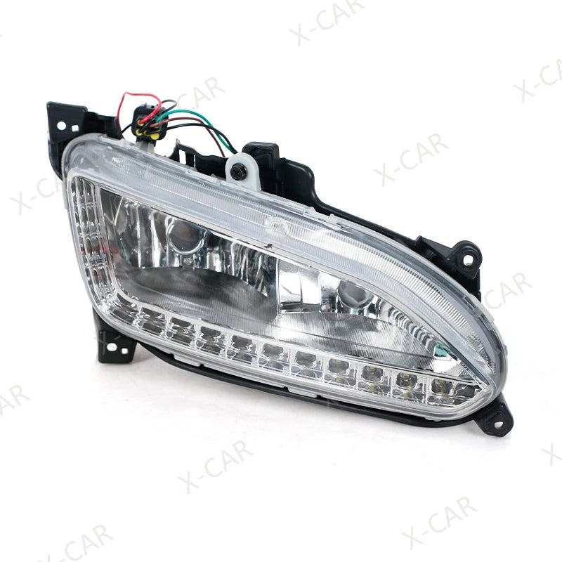 For Hyundai Santa Fe IX45 2013-2015 2PCS 12V Drl Daytime Running