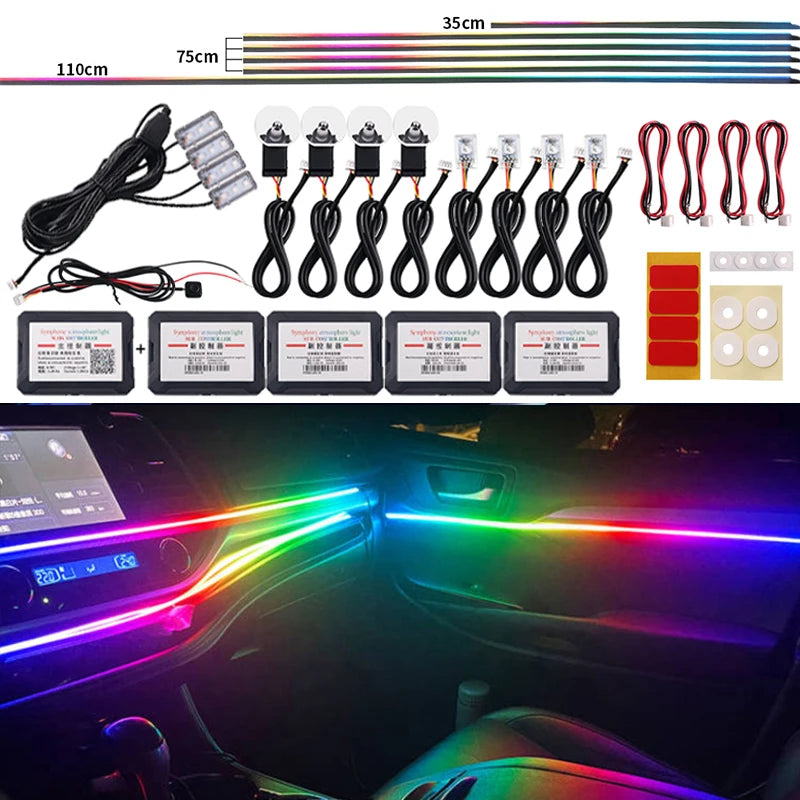 Ambient Symphony Full Color Streamer RGB 64color Interior Hidden