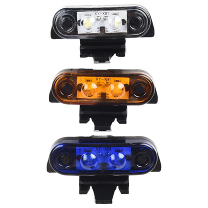 Yellow White Blue Cab Roof Marker Running Truck SUV