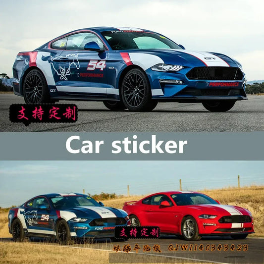 For Ford Mustang Vinyl Decals Body Sticker Pearance Customized