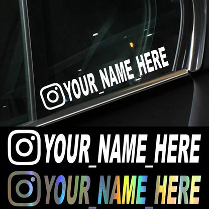 For Instagram Facebook Customization Needs Remarks User Name